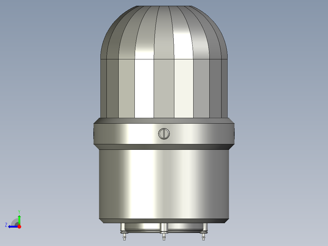 TGSG-100型声光报警器TGSG-100右视图