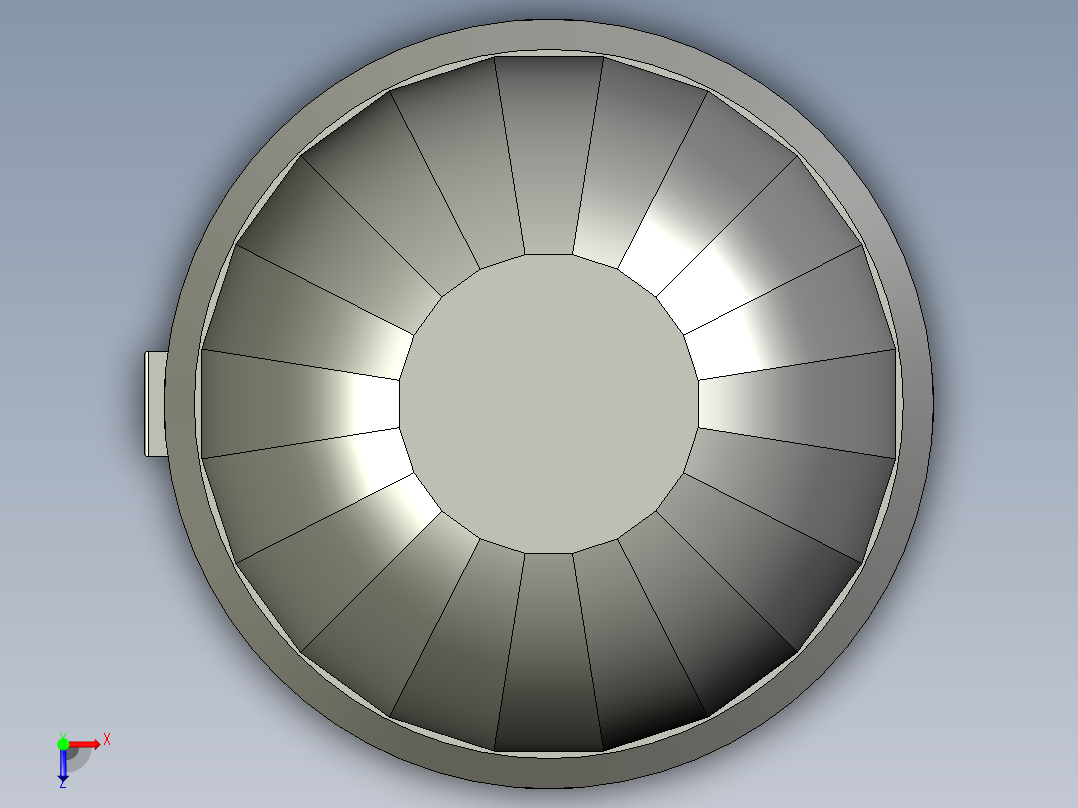 TGSG-100型声光报警器TGSG-100俯视图