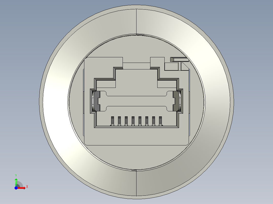 MSDD90401S以太网接口前视图