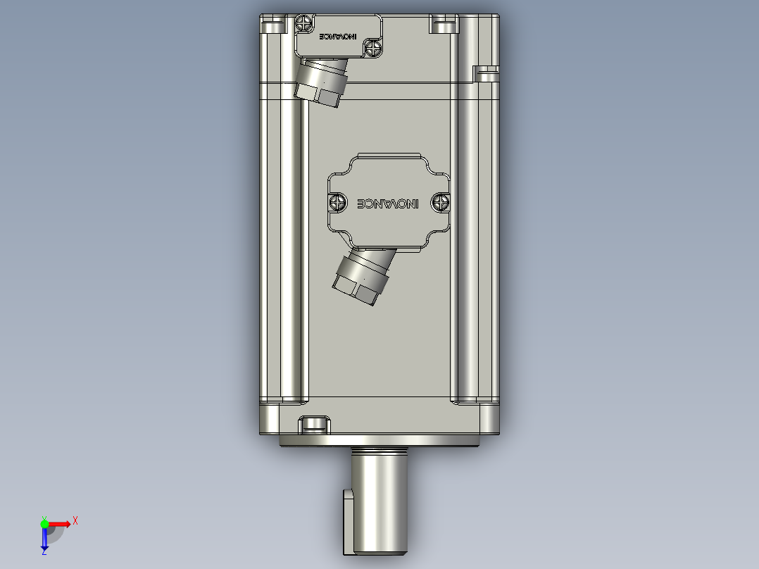 伺服电机MS1H4-40B30CB-S131Z汇川俯视图