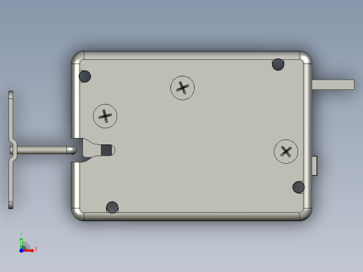 快递柜电机驱动锁前视缩略图
