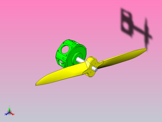 星形发动机和螺旋桨