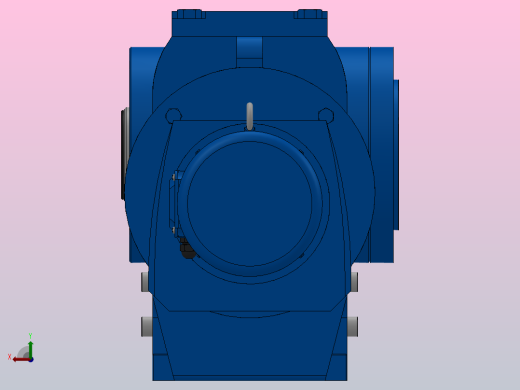 SAZ87R57组合式斜齿-蜗轮蜗杆减速机SAZ87R57-Y0.25-4P-2054-M1-0°-A后视缩略图