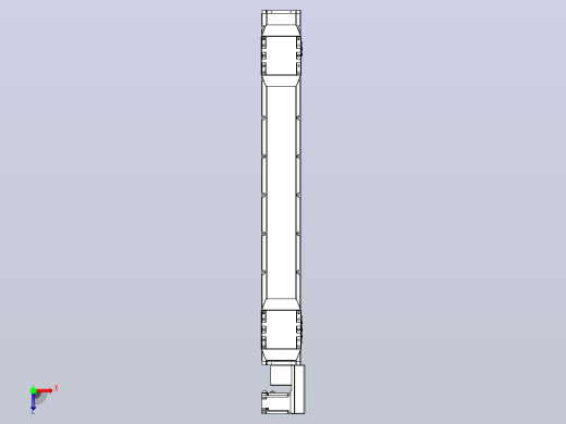 皮带直线轴双滑块型TPA-GCBS-150-P80-L400-QR-M75-N3俯视缩略图