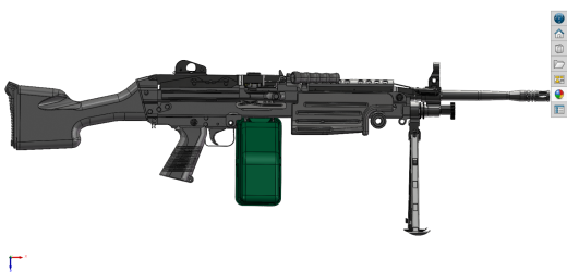 M249制造部件图纸缩略图