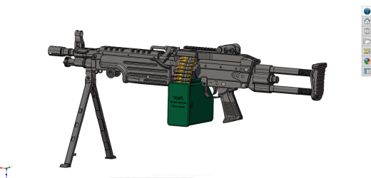 M249制造部件图纸缩略图
