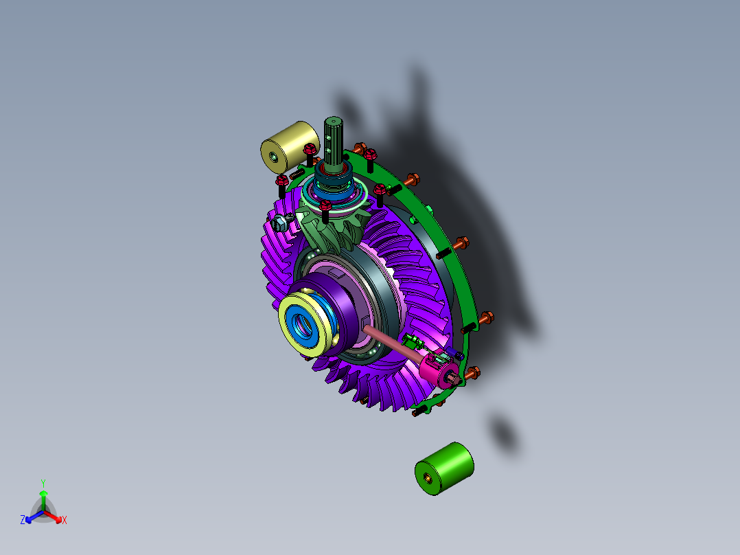 约翰迪尔涡轮自动差速器
