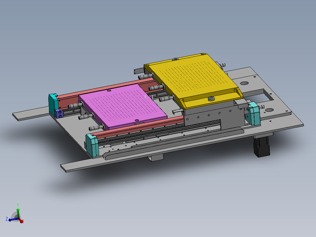 双平台丝网印刷机