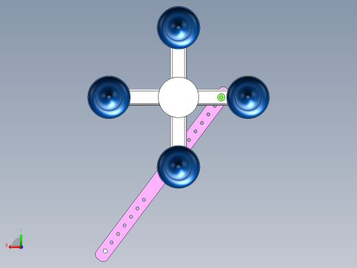 Q312-椭圆规设计与制造【三维SolidWorks】后视缩略图