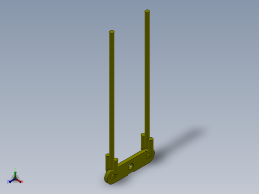 支架 (3)正等轴测缩略图