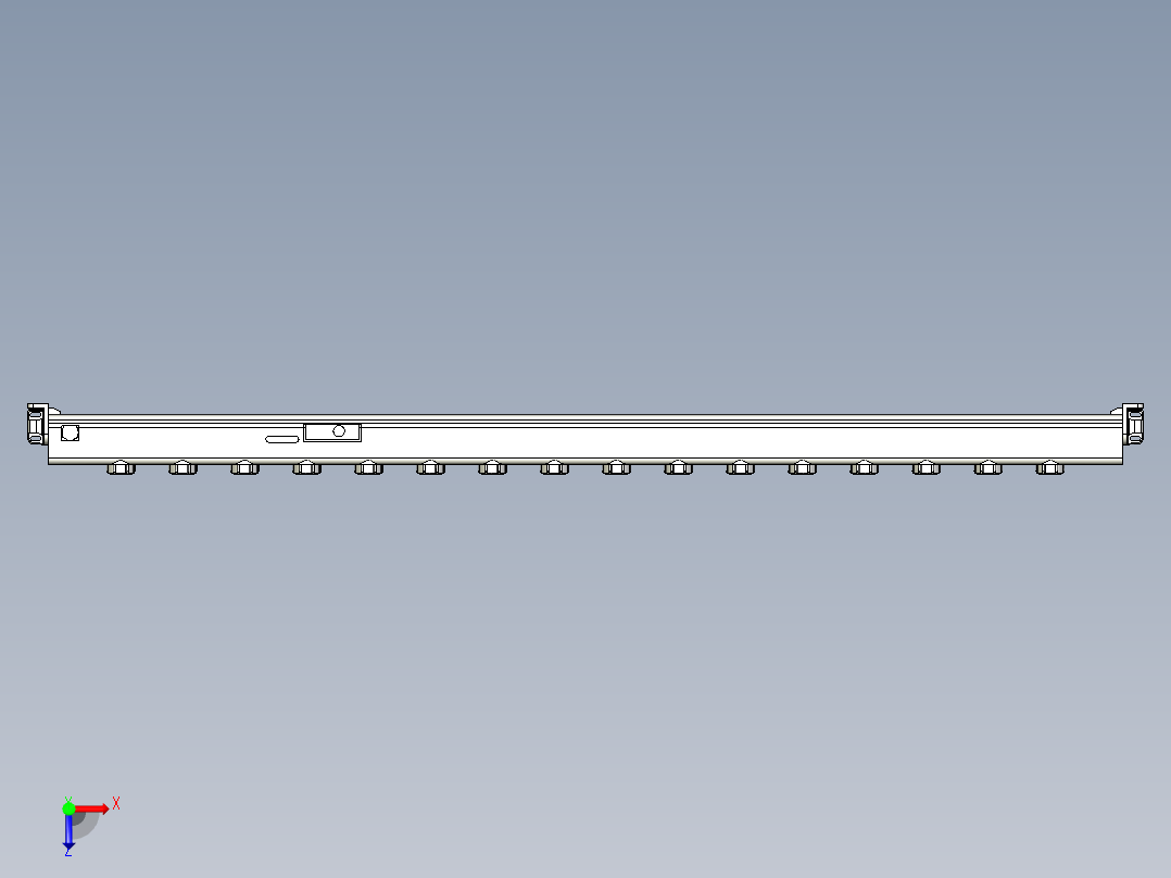 基恩士SJ-H108A_kc图纸模型俯视图