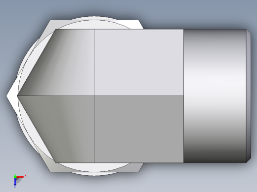 卡套式工业通用硬管接头EO_Adjustable_Locknut_elbow_WEE25SMOMDCF俯视缩略图