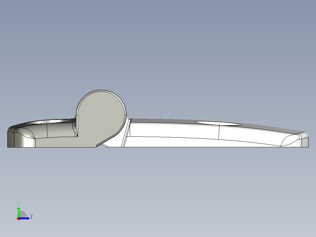 型材-KJN 25-60 DETACHABLE COMBI HINGE LEFT 095K2560L00左视图
