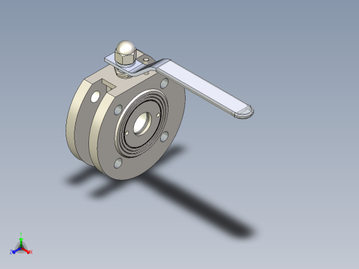 管道手动球阀-水管开关阀-手动阀门DN32手动对夹球阀