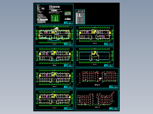 某4000平医院散热器采暖施工图