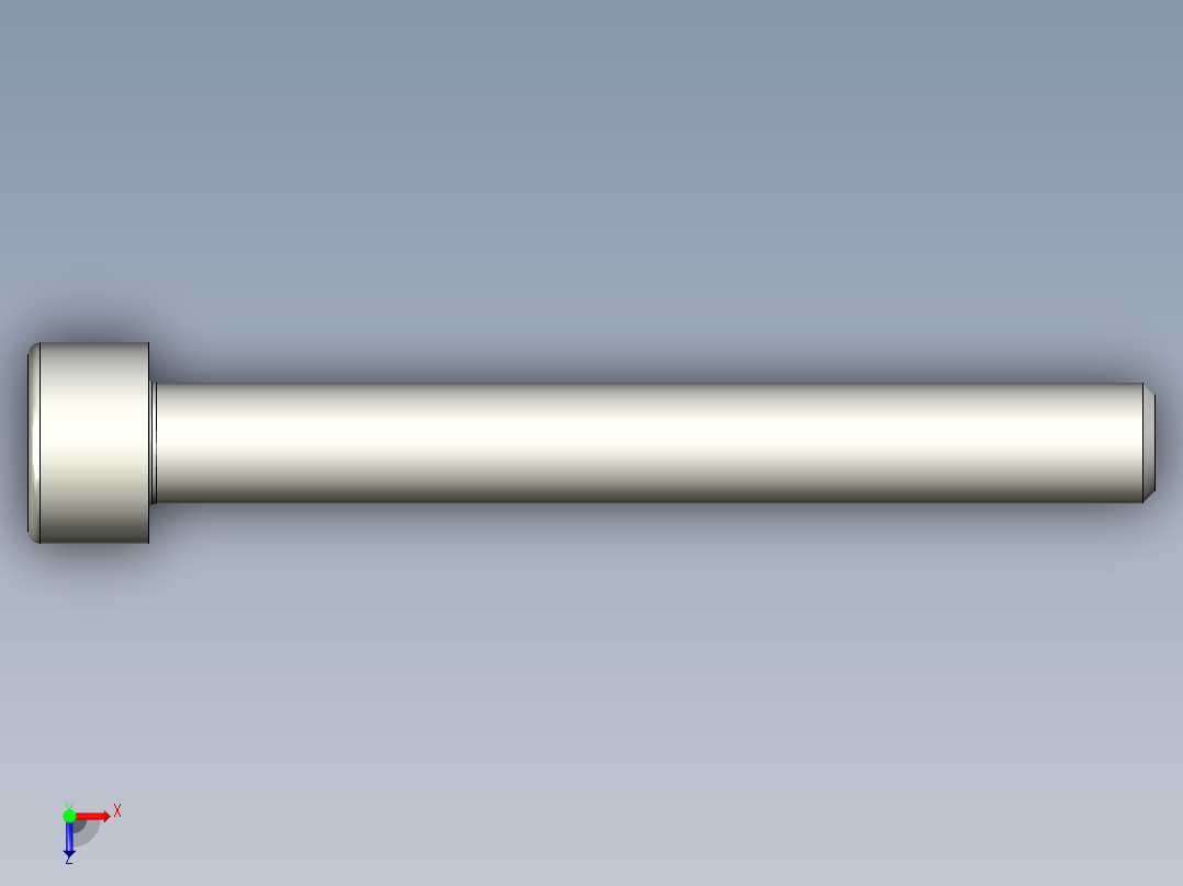 螺钉-DIN_912-M6x50.stp俯视图