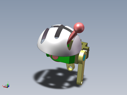 圆弧多弧形方向结构