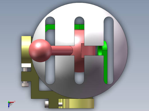 圆弧多弧形方向结构俯视缩略图