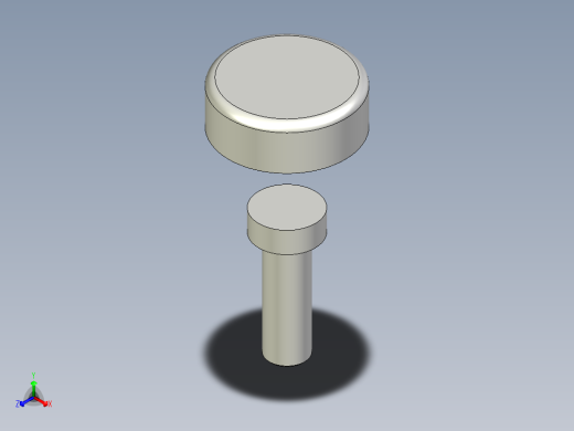 單一取手不銹鋼蓋與螺絲ER-3D多系列多零件图纸模型