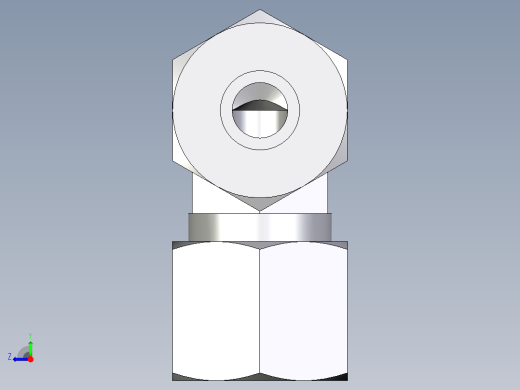 卡套式工业通用硬管接头EO_Union_elbow_W10S71右视缩略图