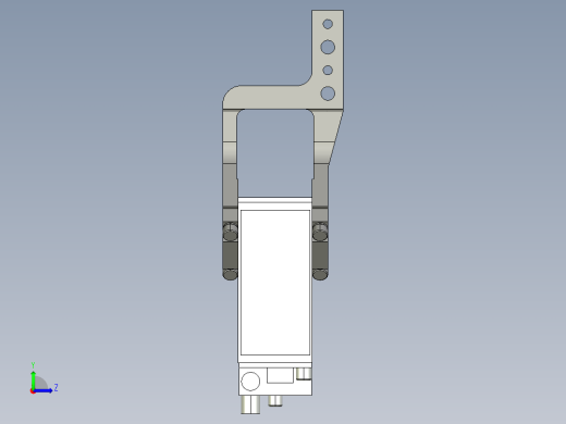 德克斯TUNKERS气缸数模V50.1 A12 T12 5~44 GRAD左视缩略图