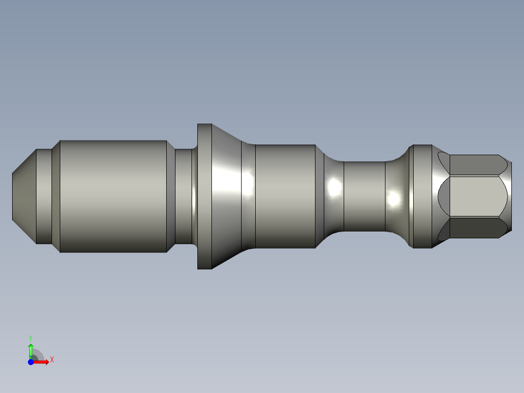 KOSMEKLZ0900-FP1多系列多零件图纸模型前视图