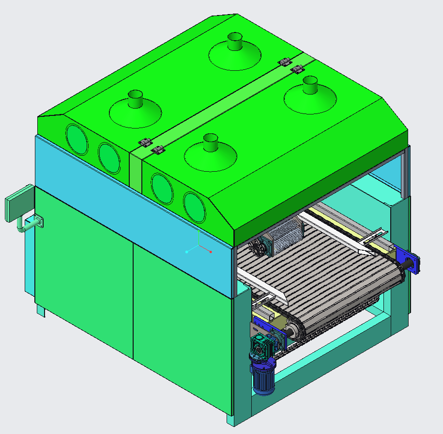 复用型空气过滤器外框剖光除胶设备Creo