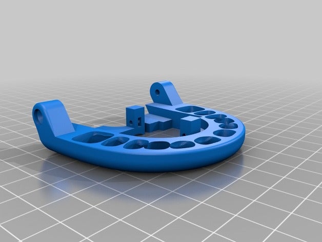 机械精妙头部结构模型