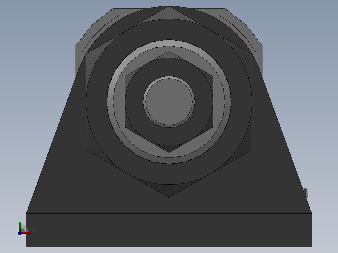 高速气缸  RHC系列(φ20～40)18款前视图