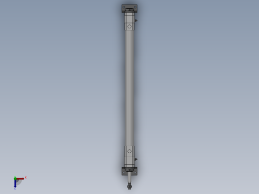 高速气缸  RHC系列(φ20～40)18款俯视缩略图