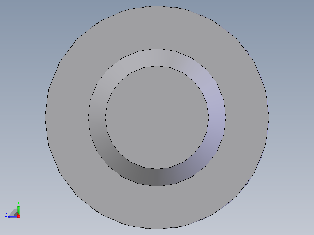 内六角圆柱头螺钉  M8×4501右视图