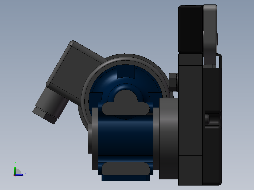 0.46米0.03米皮带输送左视图