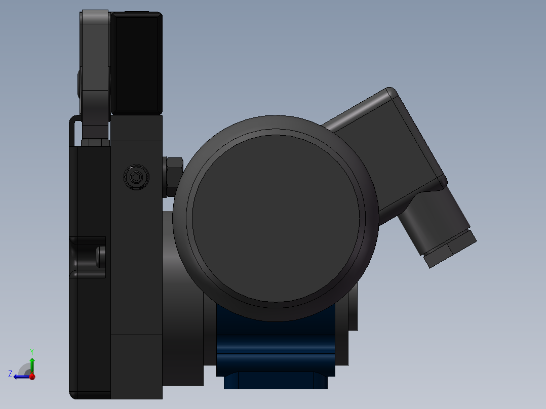 0.46米0.03米皮带输送右视图