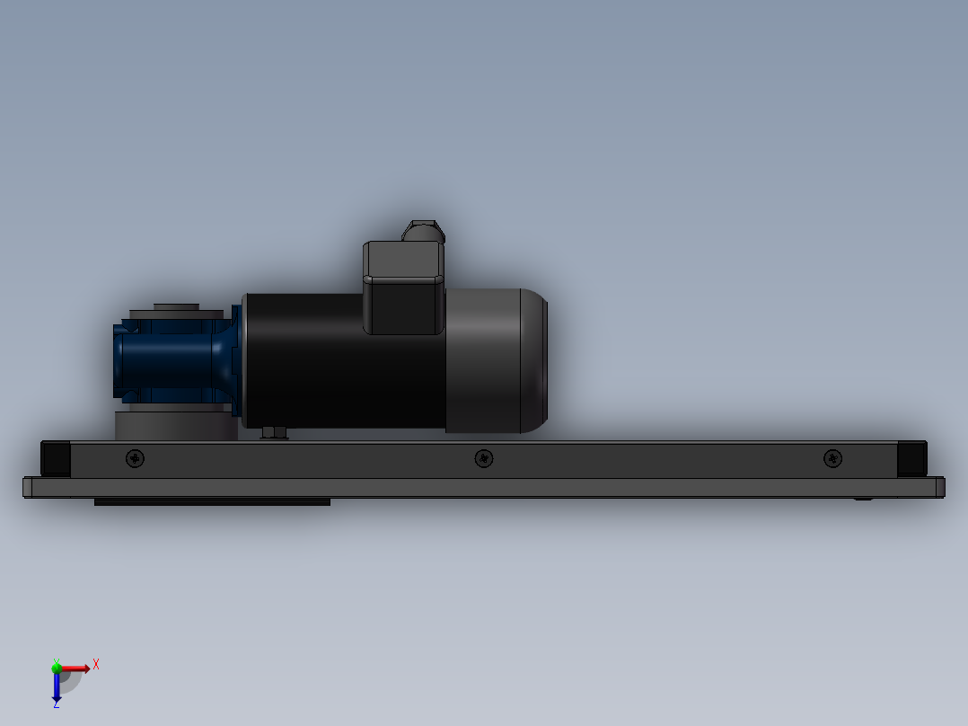 0.46米0.03米皮带输送俯视图