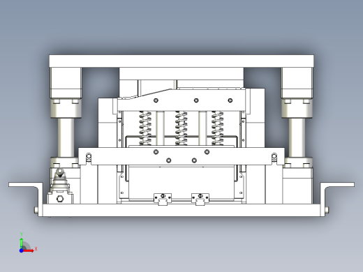 热水器燃烧室壳体铆接前视缩略图