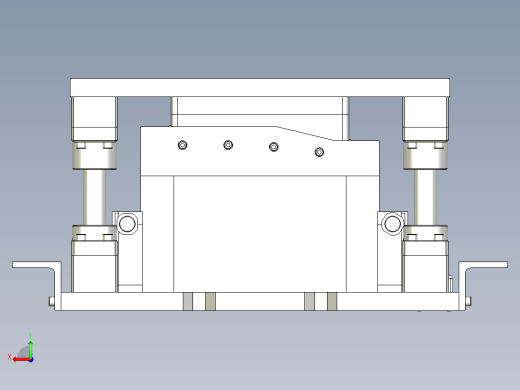 热水器燃烧室壳体铆接后视缩略图