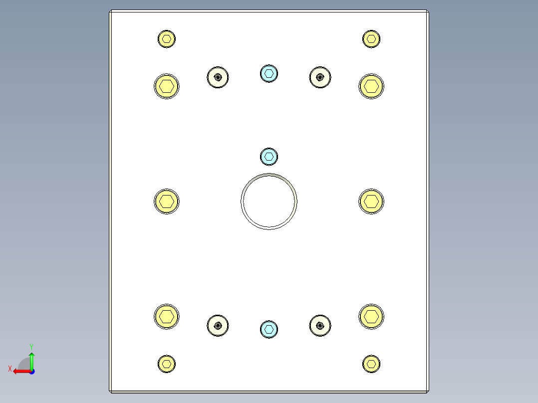苹果耳机耳帽模具后视图