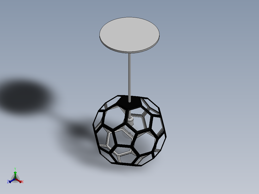 灯具(45)正等轴测图