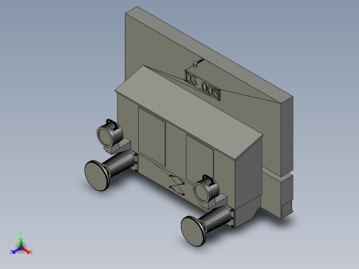 火车机车列车locomotive-1-22-5-1832-模型格式为 sw stl