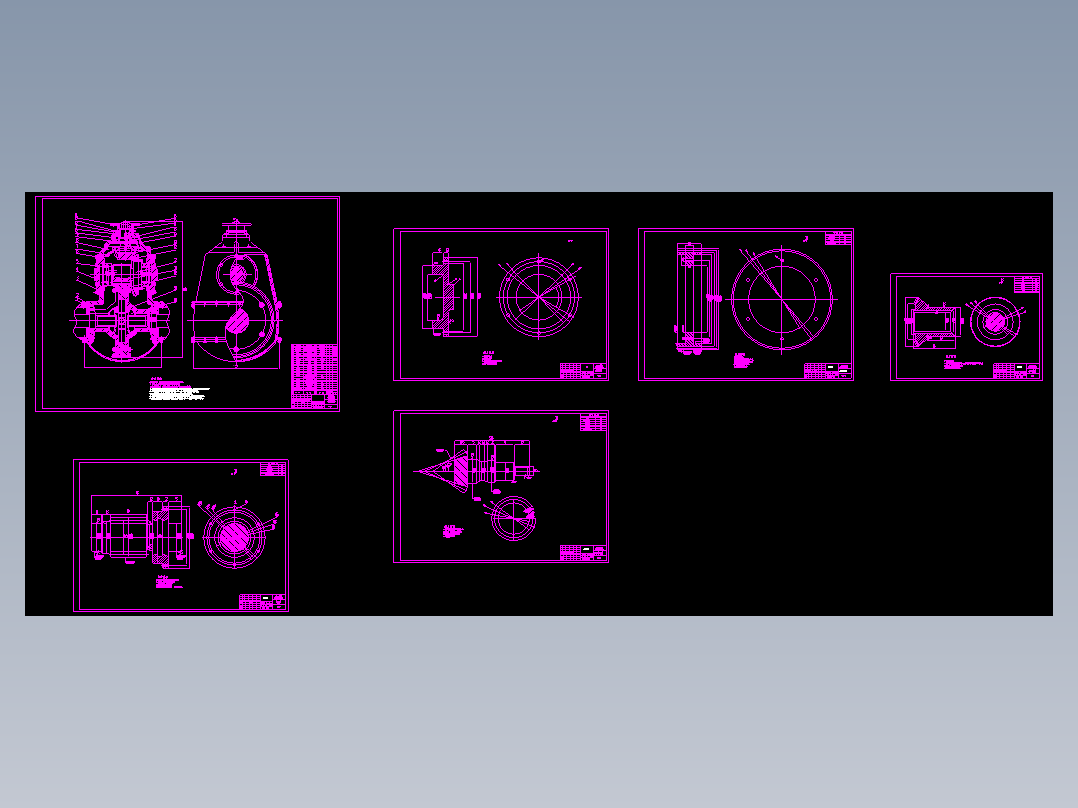 CLGC0281 重型卡车主减速器及差速器