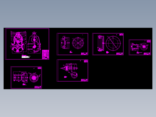 CLGC0281 重型卡车主减速器及差速器