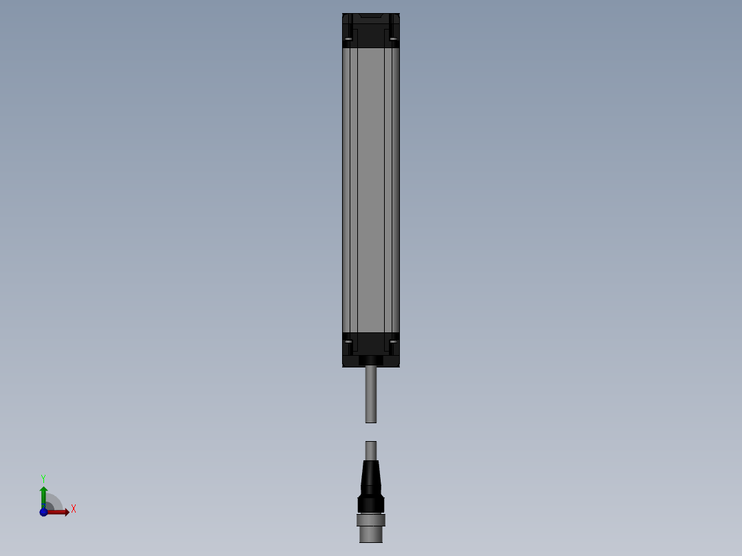 欧姆龙安全光栅F3SJ_B0185P25前视图
