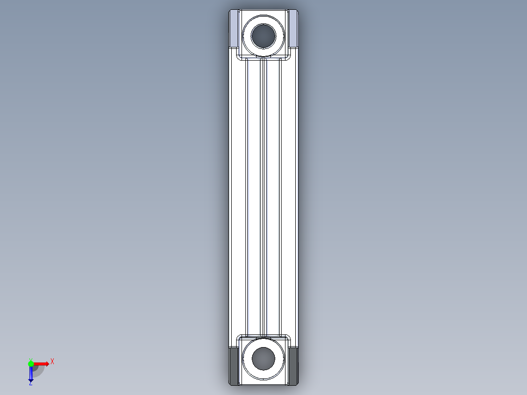 方形把手中心距180俯视图