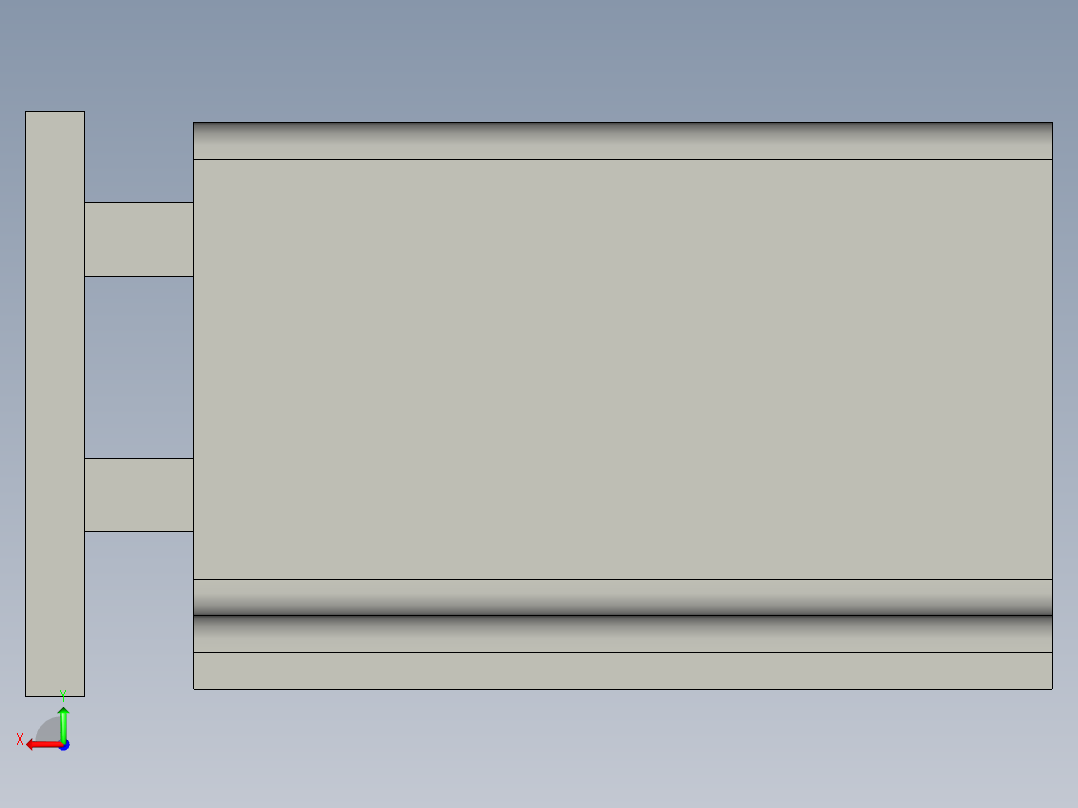 怡合达磁力扣HFU04-45后视图