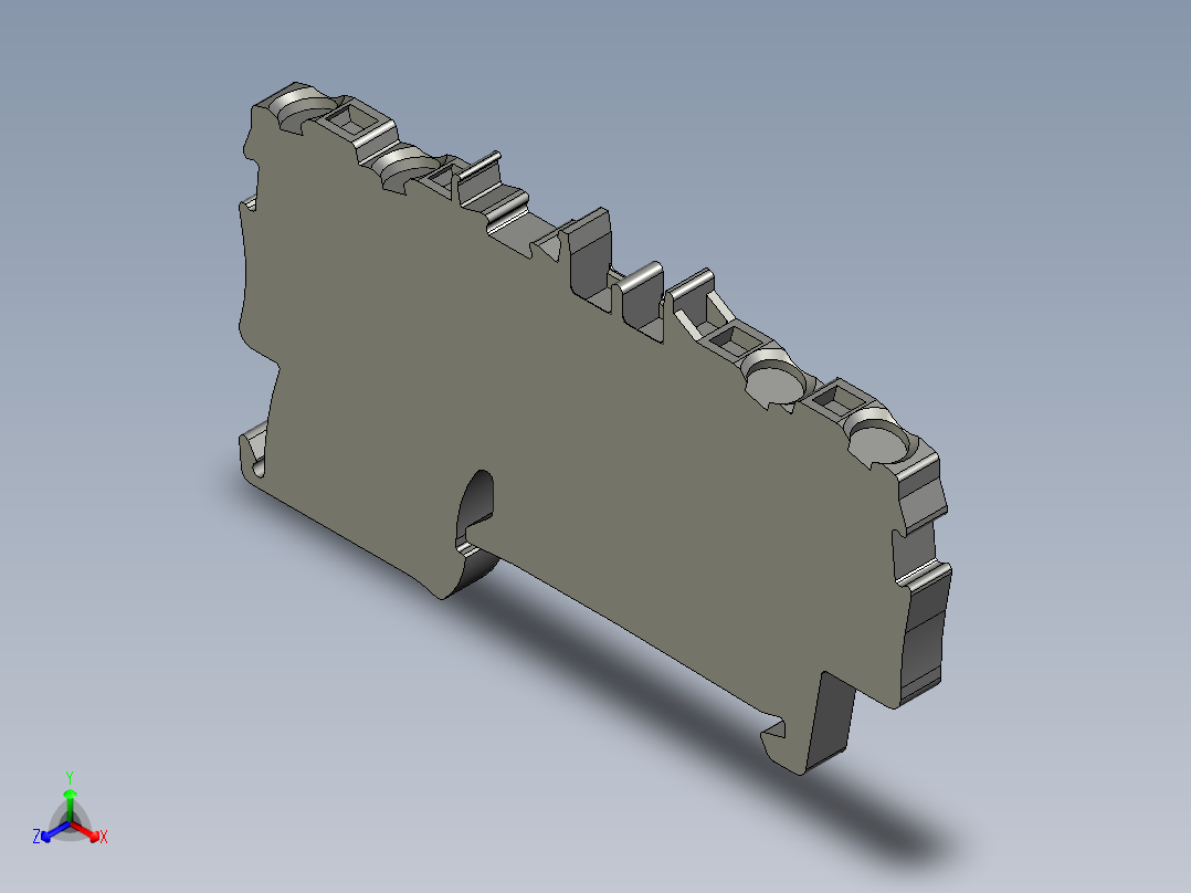 电控柜-111H0007432001-1401四线普通接线端子