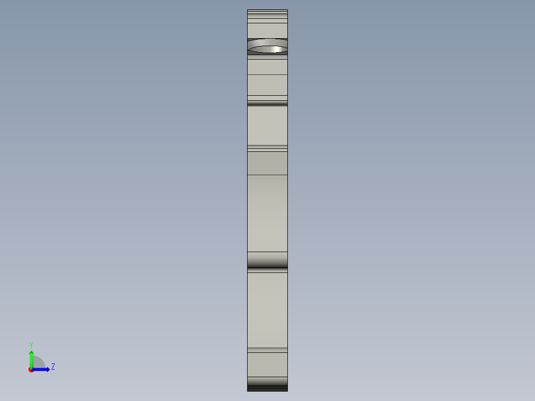 电控柜-111H0007432001-1401四线普通接线端子左视图