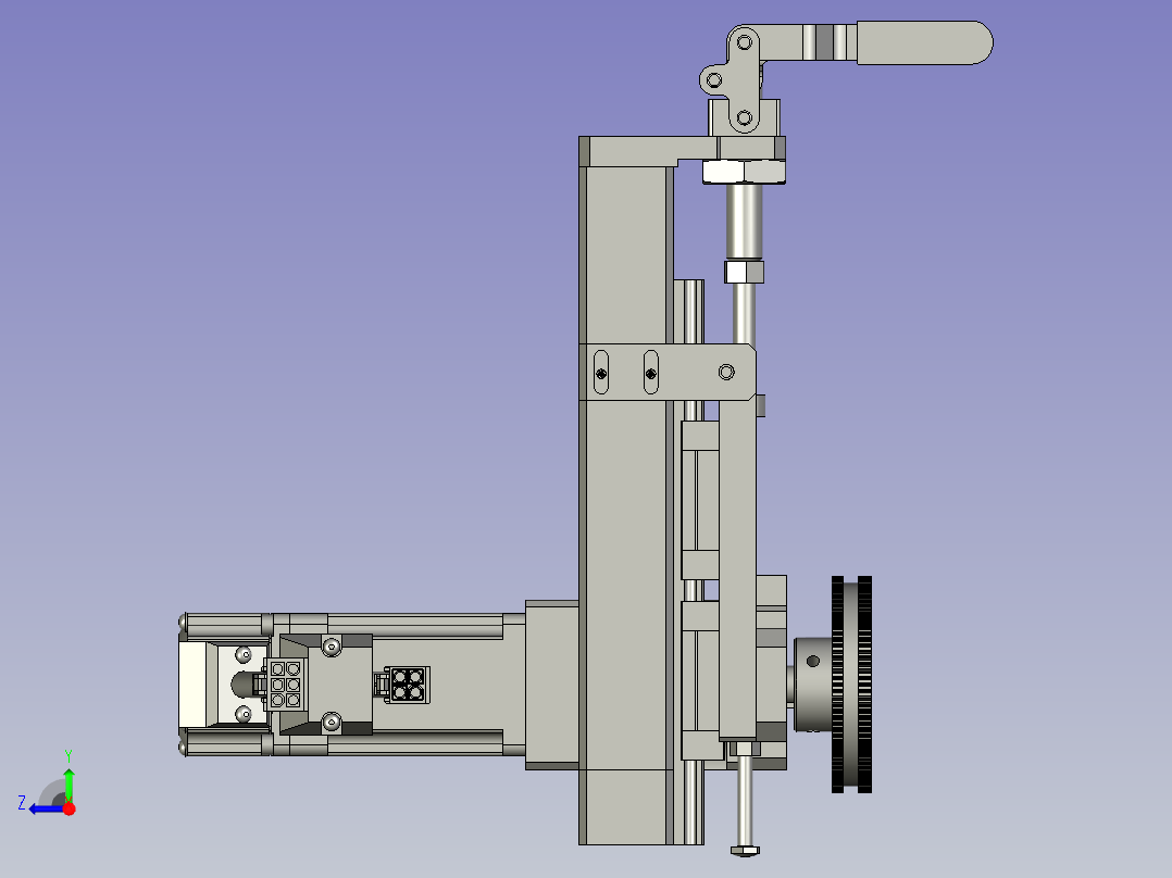 TF1506005-LJ-01马达送料右视图