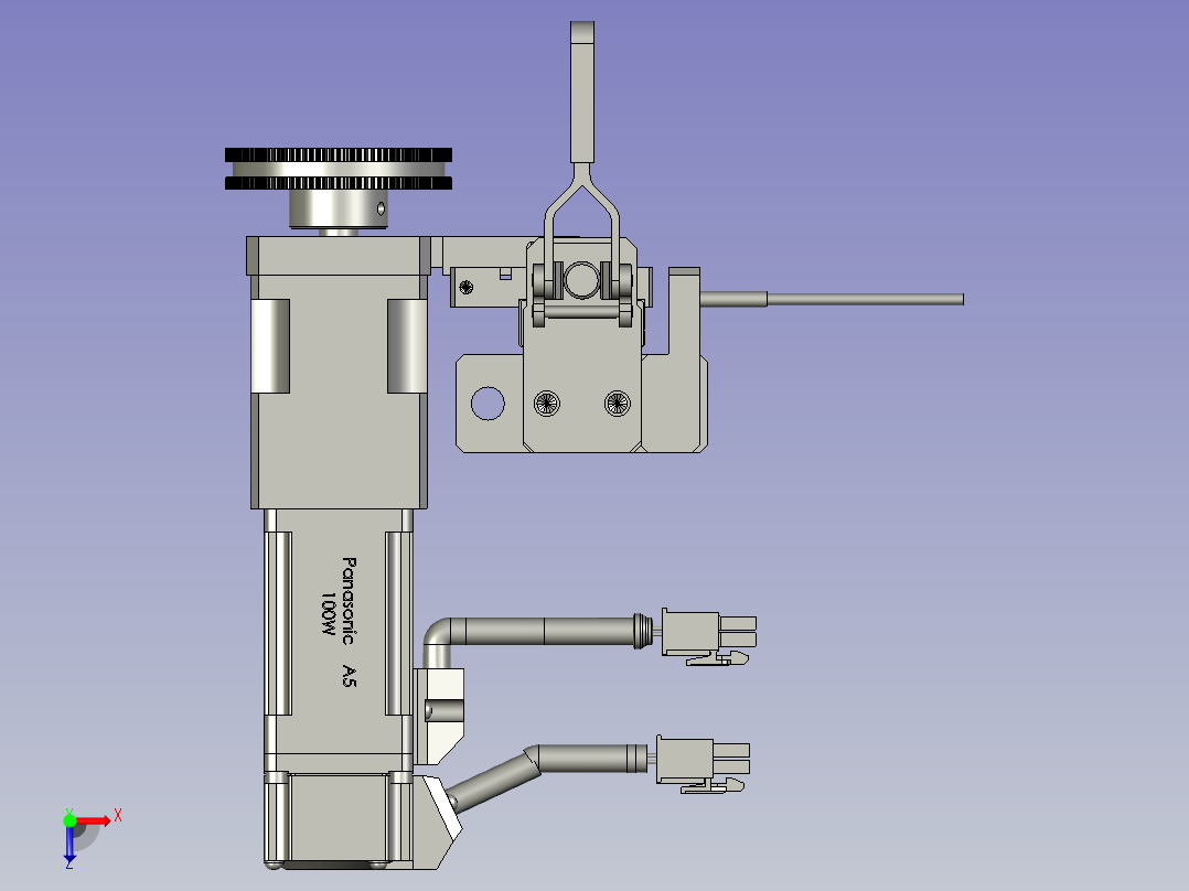 TF1506005-LJ-01马达送料俯视图
