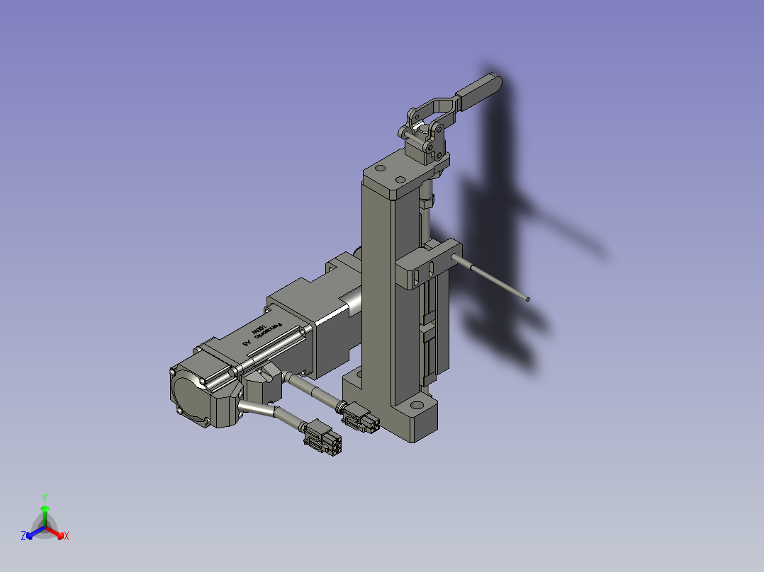 TF1506005-LJ-01马达送料正等轴测图