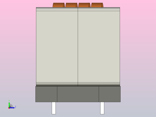 PZ-ER2622系列扁平电线高电流电感器左视缩略图